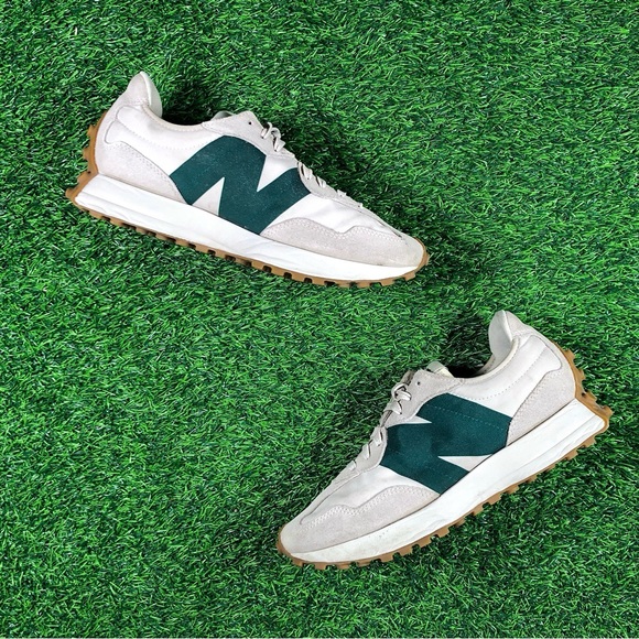 New Balance Shoes New Balance 327 Beige Green Poshmark